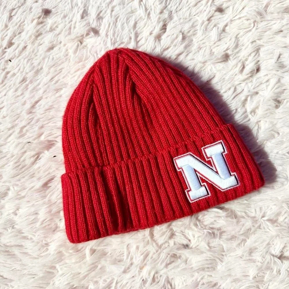 Nebraska Huskers New Era Core Classic Embroidered Sportswear Football Hat Youth